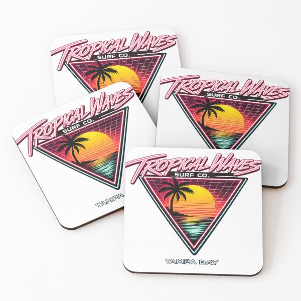 Item preview, Tropical Waves Surf Co. - Tampa Bay designed and sold by JBDesigns21.