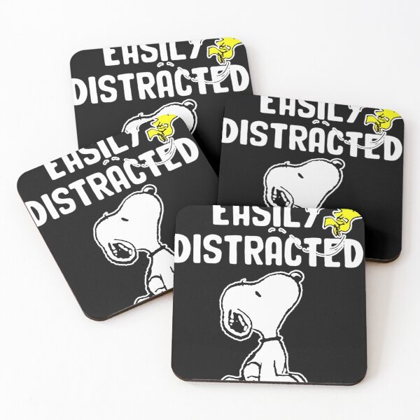 Item preview, Snoopy Easily Distracted With Snoopy designed and sold by MuseArtCo.