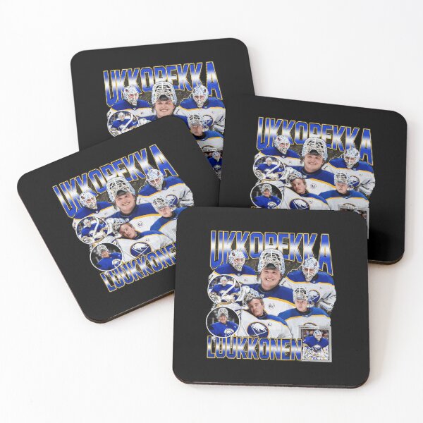 Item preview, Ukko-Pekka Luukkonen Vintage Hockey Retro designed and sold by MichaelGa37542.