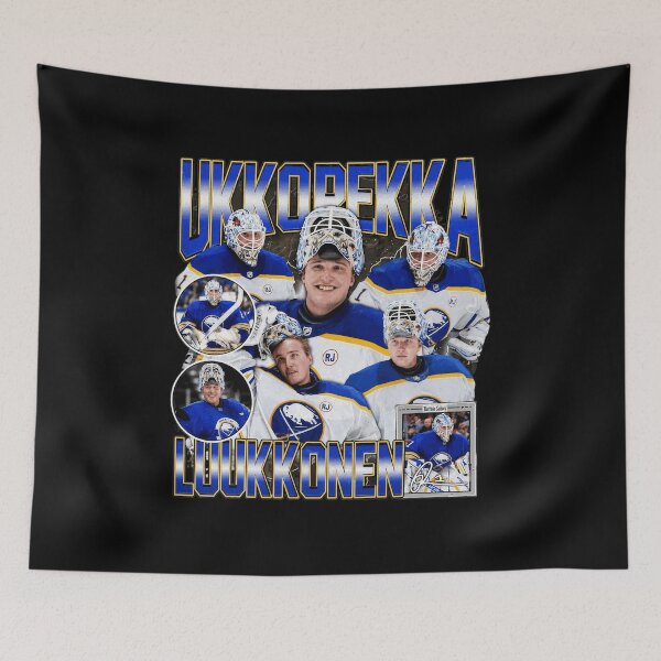 Item preview, Ukko-Pekka Luukkonen Vintage Hockey Retro designed and sold by MichaelGa37542.