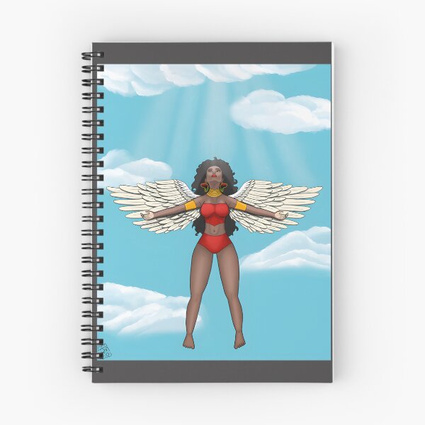 Item preview, Angel of Freedom Artwork Featuring a Radiant Winged Figure Symbolizing Liberation and Hope designed and sold by yerntass.