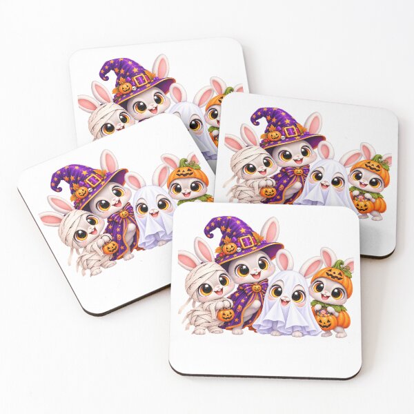 Item preview, Rabit Pumpkin Halloween Ghost Rabits designed and sold by QuiteOrbit.