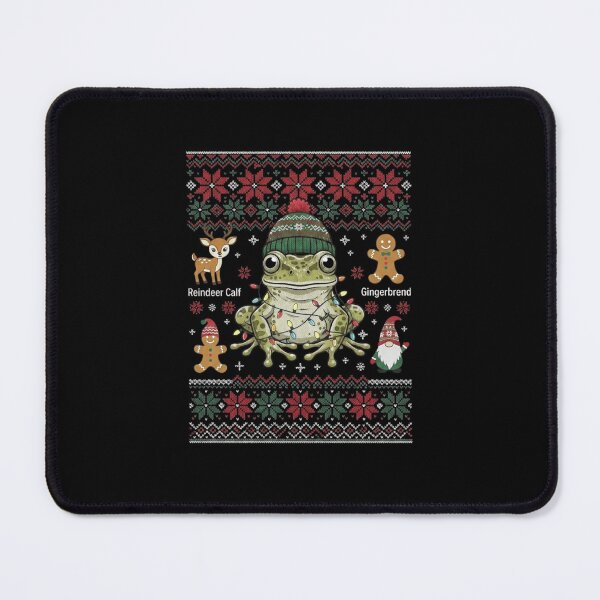 Item preview, Funny Reindeer Calf Plus Gingerbread Frog Christmas Math designed and sold by MiALopezArt.