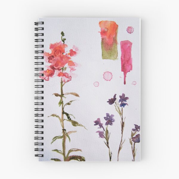 Item preview, Watercolor Flower  Sample Sheet. designed and sold by gossorio.