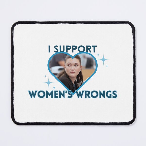 Item preview, I Support Women's Wrongs Trinity designed and sold by LivzazArt.