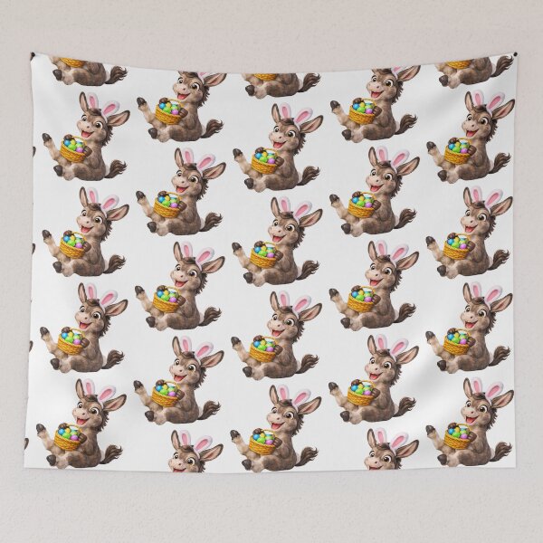 Item preview, Donkey Easter Basket designed and sold by Sillytoe.