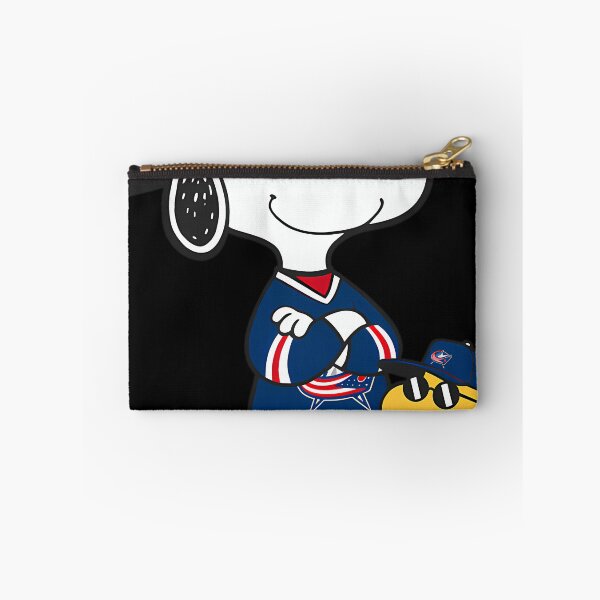 Aperçu de l'œuvre Snoopy et Woodstock, hockey à Columbus créée et vendue par Machine-Eye.