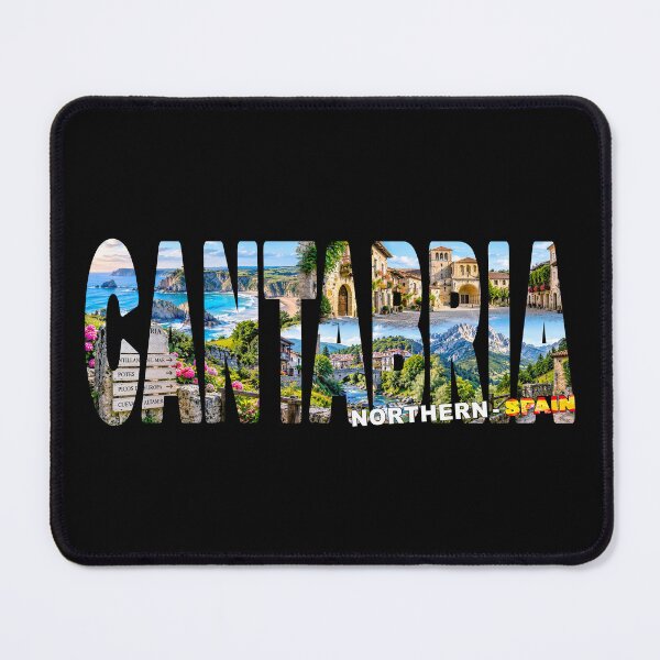 Item preview, CANTABRIA Northern Spain - Tourist Souvenir Sticker Shirt Coastal Towns designed and sold by Adam Gormley.