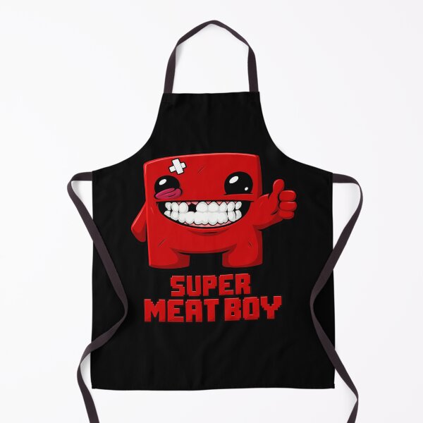 Item preview, Super Meat Boy Grinning Mascot designed and sold by nasr-say.