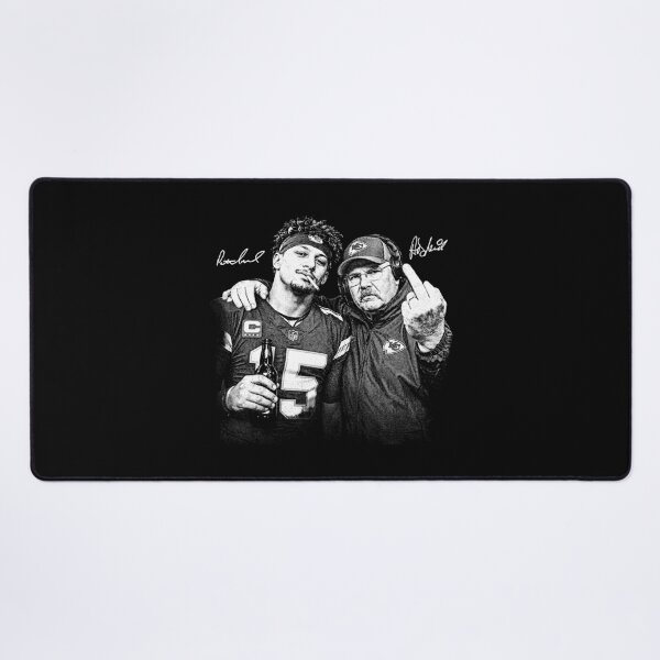 Item preview, Mahomes Andy Reid Middle Finger Football designed and sold by amelia5zebq2.