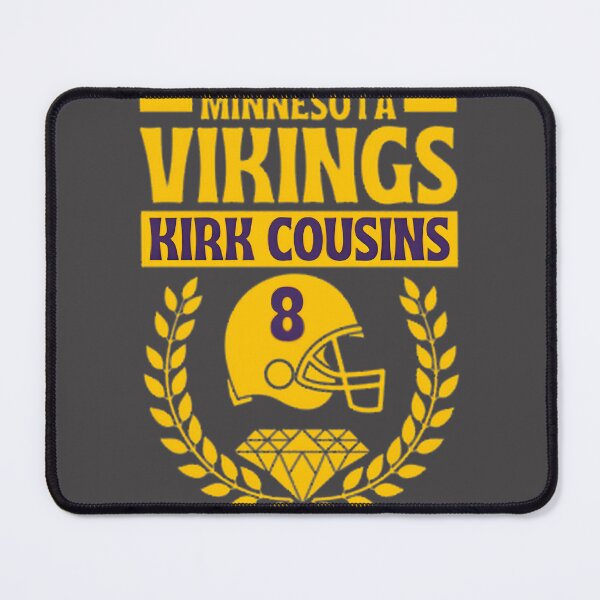 Item preview, Minnesota Vikings Kirk Cousins Football Helmet Design for Fans designed and sold by Sam te Kiefte.