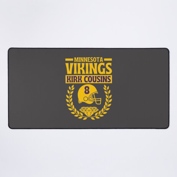 Item preview, Minnesota Vikings Kirk Cousins Football Helmet Design for Fans designed and sold by Sam te Kiefte.