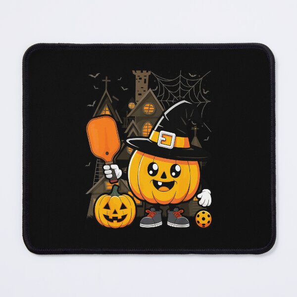 Item preview, Spooky Dink Spooky Halloween Pumpkin Pickleball Witch Wizard designed and sold by ZariahNey.