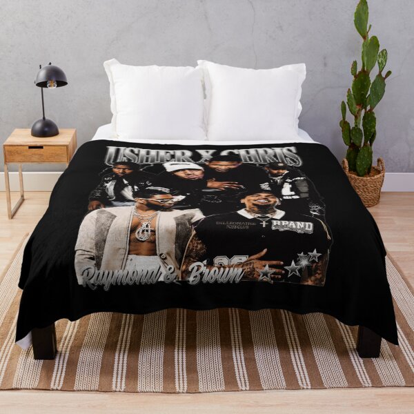 Item preview, Usher x Chris Brown Vintage Retro Hip Hop designed and sold by JasonGrav33650.