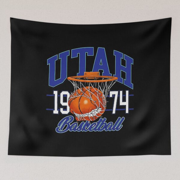 Item preview, Utah 1974 Basketball Vintage Retro Sweat designed and sold by Christoph84989.