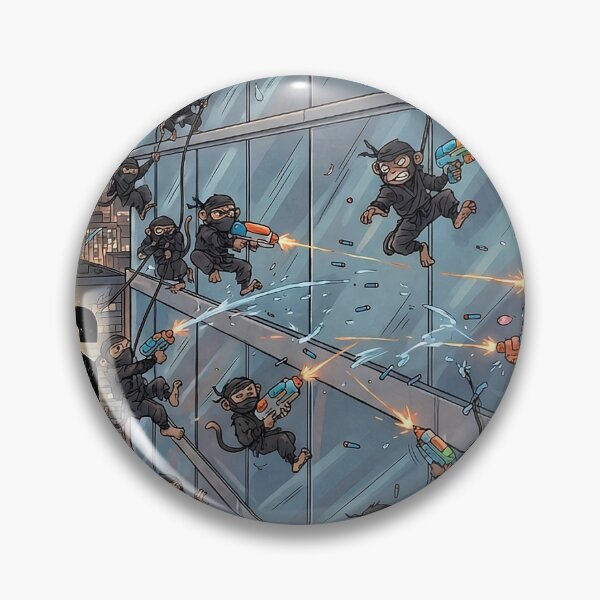 Item preview, M.A.N monkey ass ninjas city designed and sold by Moodm5.