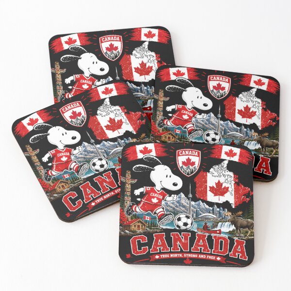 Item preview, Snoopy Canada Team World Cup 2026 designed and sold by MuseArtCo.