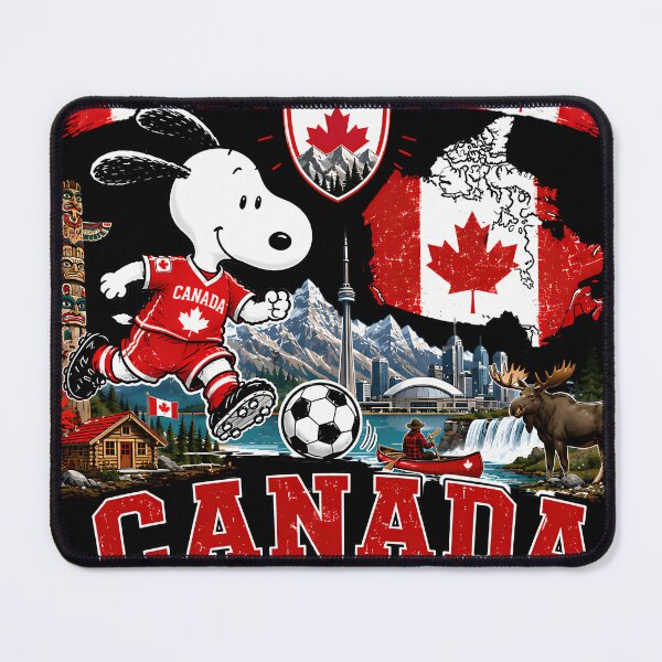 Item preview, Snoopy Canada Team World Cup 2026 designed and sold by MuseArtCo.