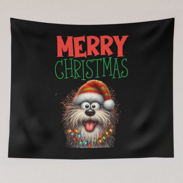 Item preview, Happy Christmas Doggy designed and sold by Brainiacgfx.