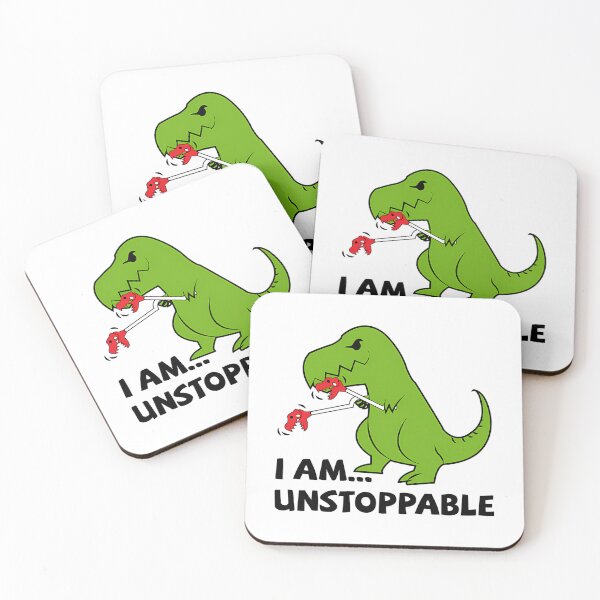 Item preview, I Am Unstoppable T-Rex designed and sold by burotnskafff.