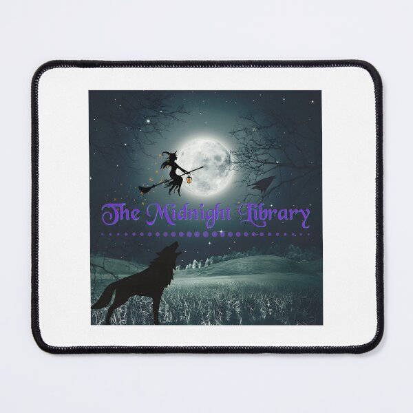 Item preview, Midnight Library Spooky Nighttime Logo Design with Eerie Atmosphere designed and sold by yerntass.
