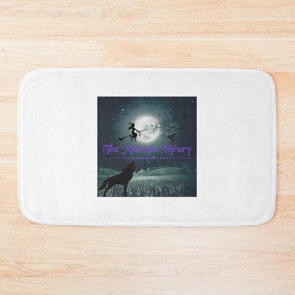 Item preview, Midnight Library Spooky Nighttime Logo Design with Eerie Atmosphere designed and sold by yerntass.