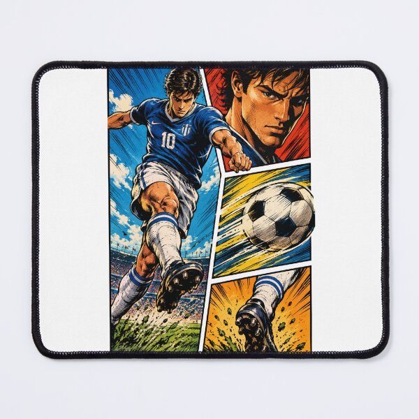 Item preview, Soccer Legend Manga Comic Panel designed and sold by JonelleTshirts.