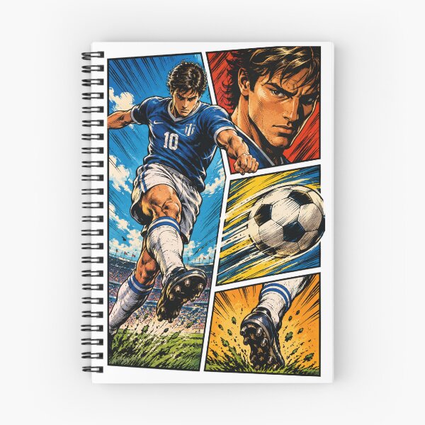Item preview, Soccer Legend Manga Comic Panel designed and sold by JonelleTshirts.