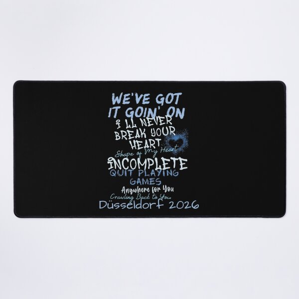 Item preview, Backstreet's Boyband Song Lyrics The Millennium Backstreets Düsseldorf Germany 2026 designed and sold by KendraBall.