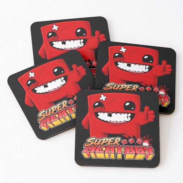 Item preview, Super Meat Boy Graffiti Grin designed and sold by nasr-say.