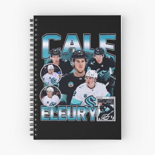 Item preview, Vintage Cale Fleury Seattle Kraken Hockey  designed and sold by MichaelGa37542.