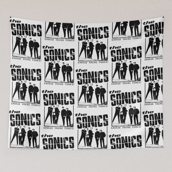 Aperçu de l'œuvre Les Sonics - Noir créée et vendue par OutprintCo.