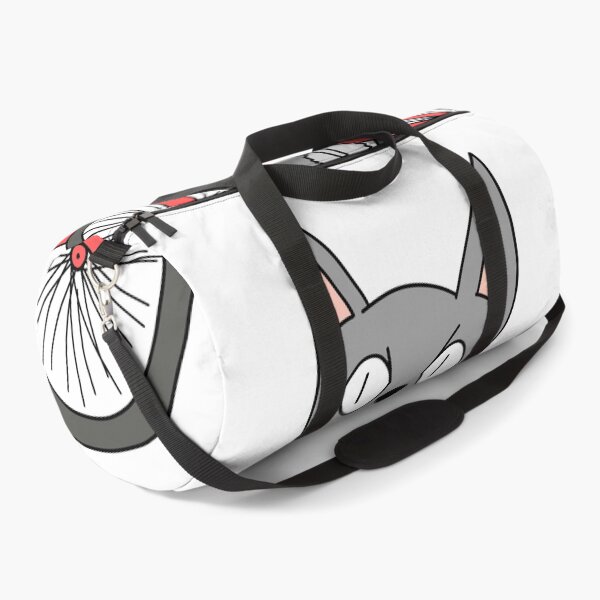 Item preview, mean cat bicycle - gray designed and sold by motherbrainart.