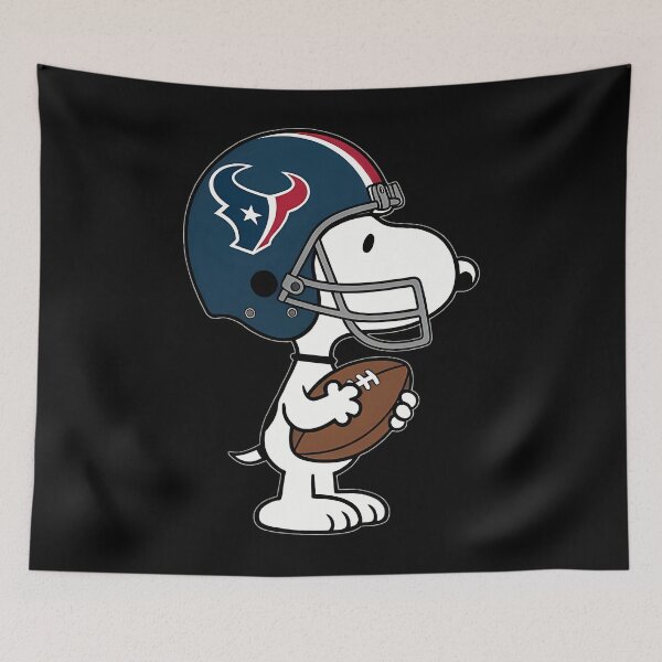 Item preview,  Snoopy Houston Texans Game Day designed and sold by Machine-Eye.