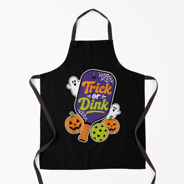 Aperçu de l'œuvre Halloween effrayant avec Spooky Dink Trick Or Dink Pickleball créée et vendue par ZariahNey.