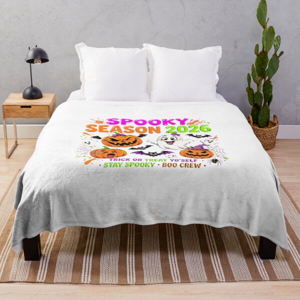 Item preview, Spooky Season 2026 PNG | Funny Halloween T-Shirt Design | Trick Or Treat Yo'Self Stay Spooky Boo Crew designed and sold by Csaba1983.