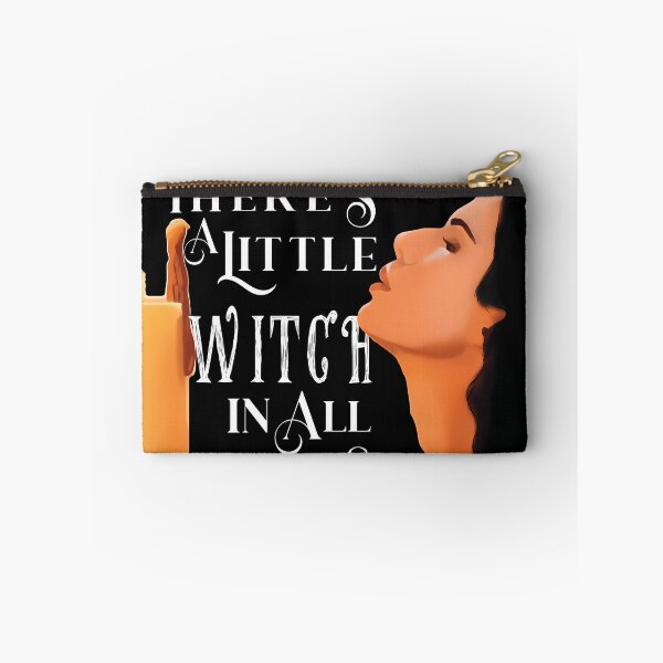 Item preview, A Little Witch Black Square designed and sold by Bosslydesign.
