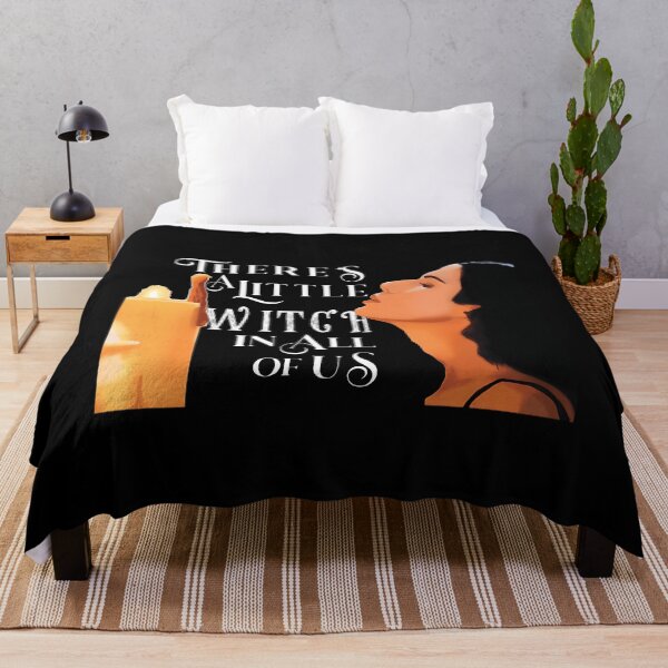 Item preview, A Little Witch Black Square designed and sold by Bosslydesign.