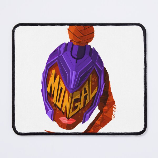 Item preview, The Mongal - Unique Artistic Design with Bold Colors and Abstract Patterns designed and sold by zackwyfer.