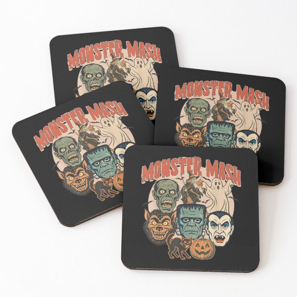 Item preview, Retro Funny Monster Mash Ghost Witchy Vampire Halloween designed and sold by Daisy Grimes.