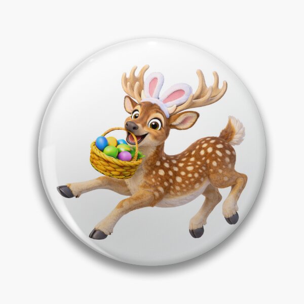 Item preview, Fallow Deer Easter Basket designed and sold by Sillytoe.