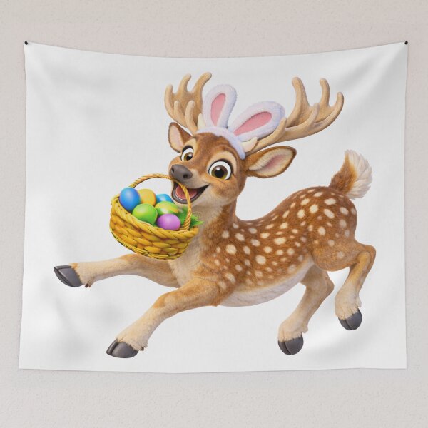 Item preview, Fallow Deer Easter Basket designed and sold by Sillytoe.