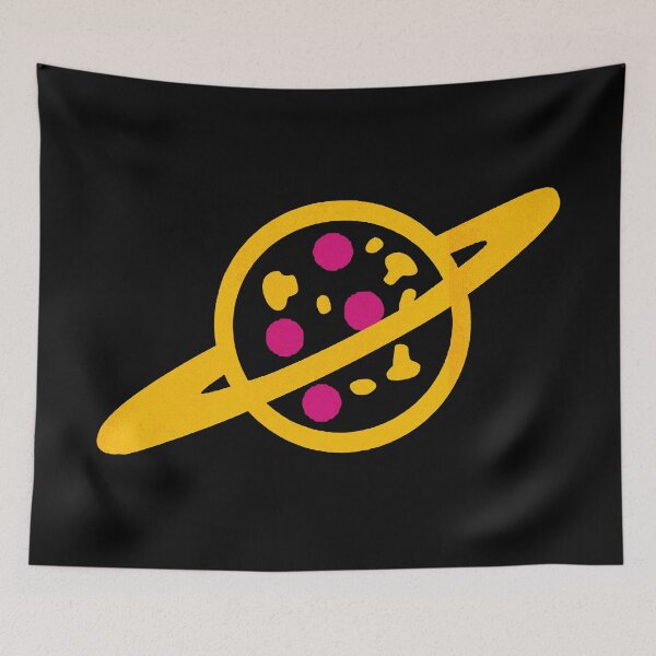 Item preview, Pizza Planet Saturn Rocket Fast Food Retro Art designed and sold by fikadora.