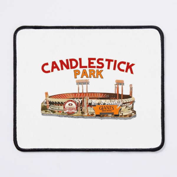 Item preview, Candlestick Park Vintage Stadium Illustration Artwork designed and sold by kelstgray.