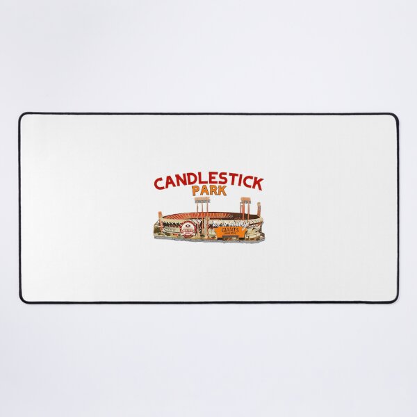 Item preview, Candlestick Park Vintage Stadium Illustration Artwork designed and sold by kelstgray.