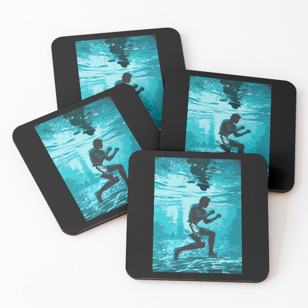 Item preview, Muhammad Ali Underwater Boxing  designed and sold by estherdyur.