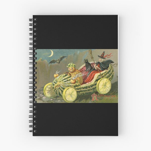 Item preview, Halloween - Vintage Greeting Card Illustration designed and sold by SedgeWren.
