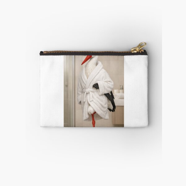 Item preview, White Stork Spa Bathrobe designed and sold by Sillytoe.