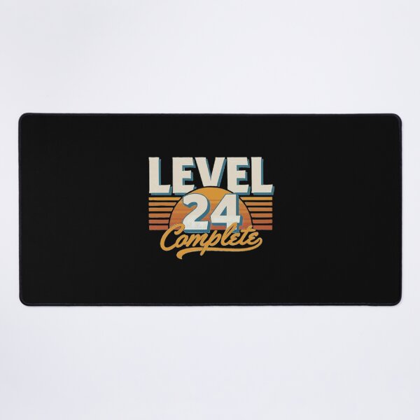 Item preview, Level 24 Complete 24th Birthday Gamer Retro Video Game Birthday designed and sold by Zizo-DR44.