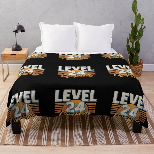 Item preview, Level 24 Complete 24th Birthday Gamer Retro Video Game Birthday designed and sold by Zizo-DR44.